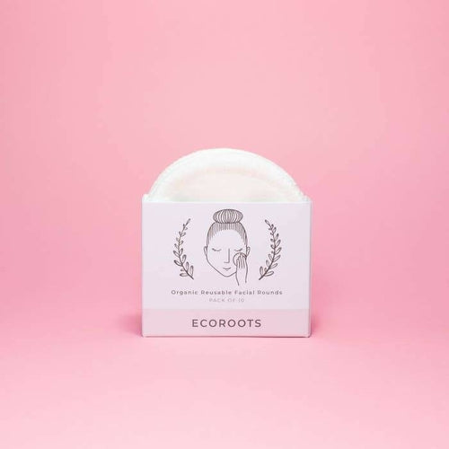 Organic Makeup Remover / Toxin Free / Gentle / Sensitive Skin / Organic Makeup Remover + Organic Reusable Cotton Rounds - Set of 10 – The perfect Makeup Remover for you, by S.P. Beauty
