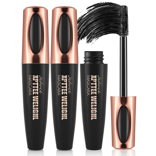 1/2 Pack Black 4D Silk Fiber Eyelash Mascara Extension Makeup – The perfect Mascara for you, by S.P. Beauty
