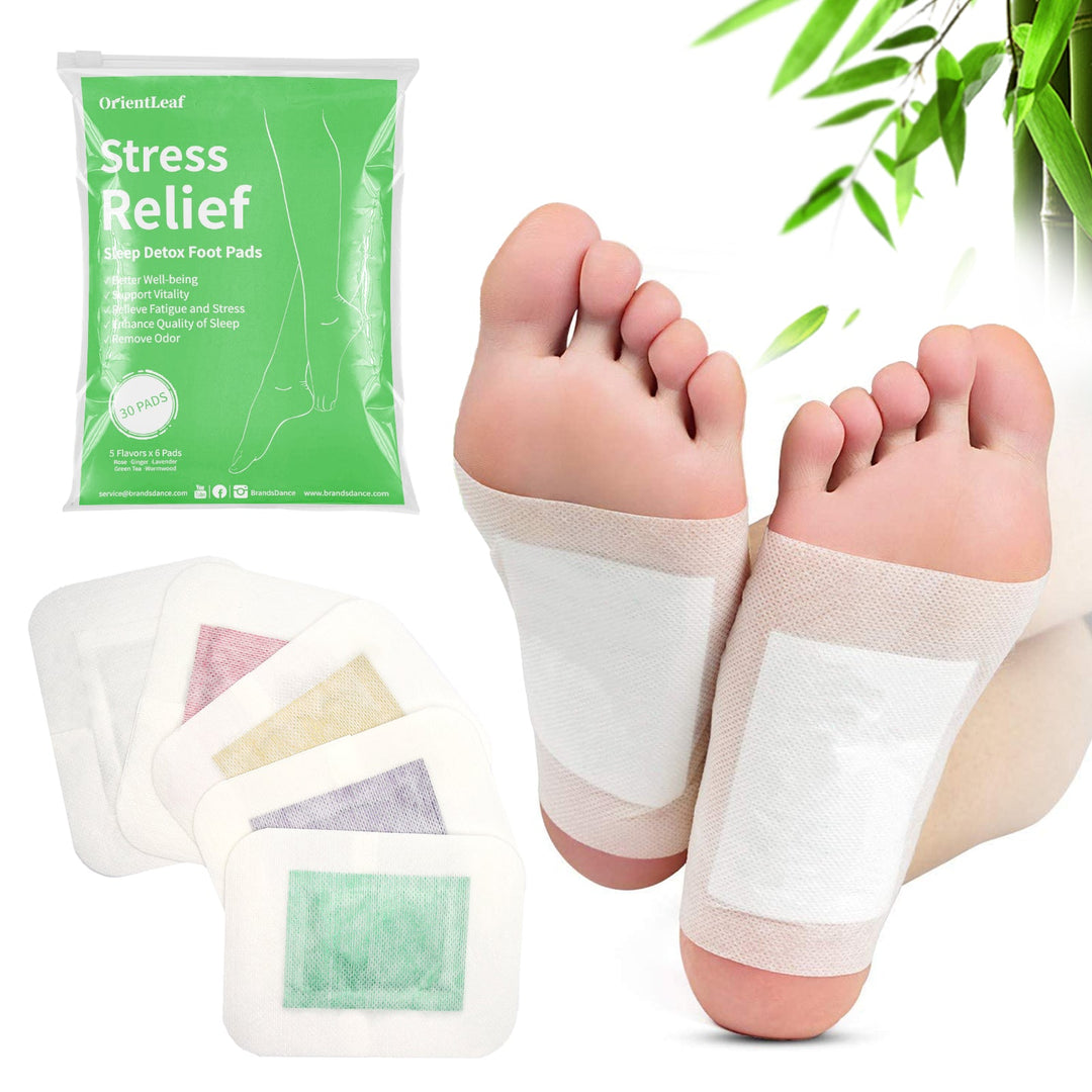 30 Pcs Sleep Foot Pads Natural Foot Patches Herbal Foot and Body Care – The perfect Foot Patch for you, by S.P. Beauty
