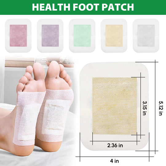 30 Pcs Sleep Foot Pads Natural Foot Patches Herbal Foot and Body Care – The perfect Foot Patch for you, by S.P. Beauty
