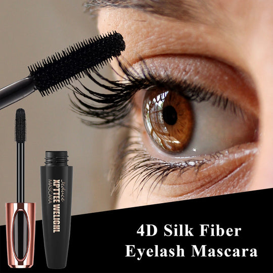 1/2 Pack Black 4D Silk Fiber Eyelash Mascara Extension Makeup – The perfect Mascara for you, by S.P. Beauty