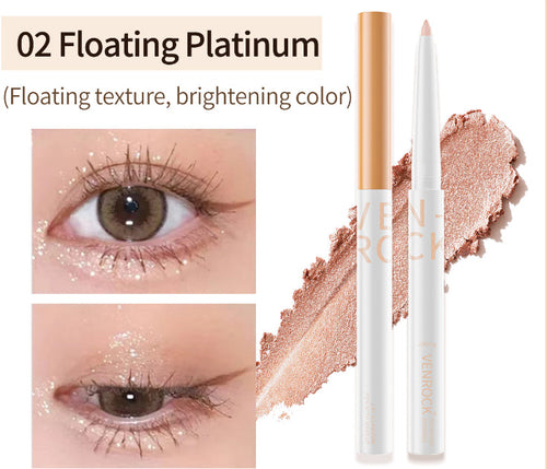 Elegant Cosmetic Eye Liner Stick Quick Application & Durable Wear Floating Platinum – The perfect Eyeliner for you, by S.P. Beauty