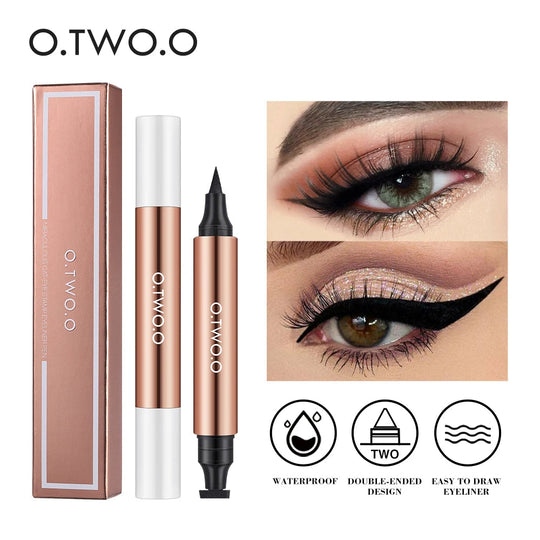 O.TWO.O Eyeliner Stamp Black Liquid Eyeliner Pen Waterproof Fast Dry – The perfect Eyeliner for you, by S.P. Beauty