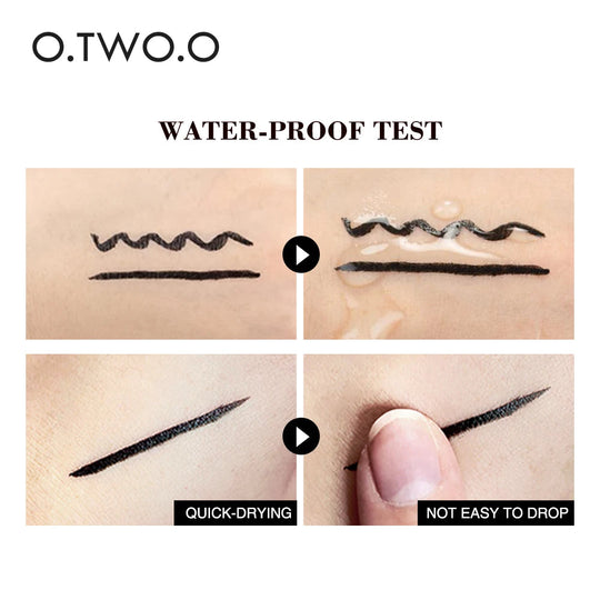 O.TWO.O Eyeliner Stamp Black Liquid Eyeliner Pen Waterproof Fast Dry – The perfect Eyeliner for you, by S.P. Beauty