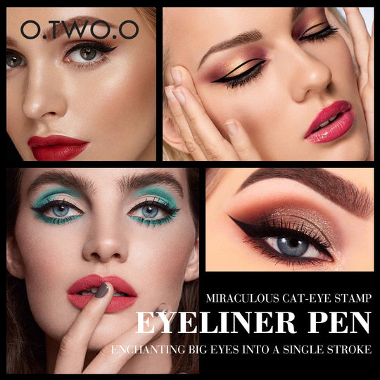 O.TWO.O Eyeliner Stamp Black Liquid Eyeliner Pen Waterproof Fast Dry – The perfect Eyeliner for you, by S.P. Beauty
