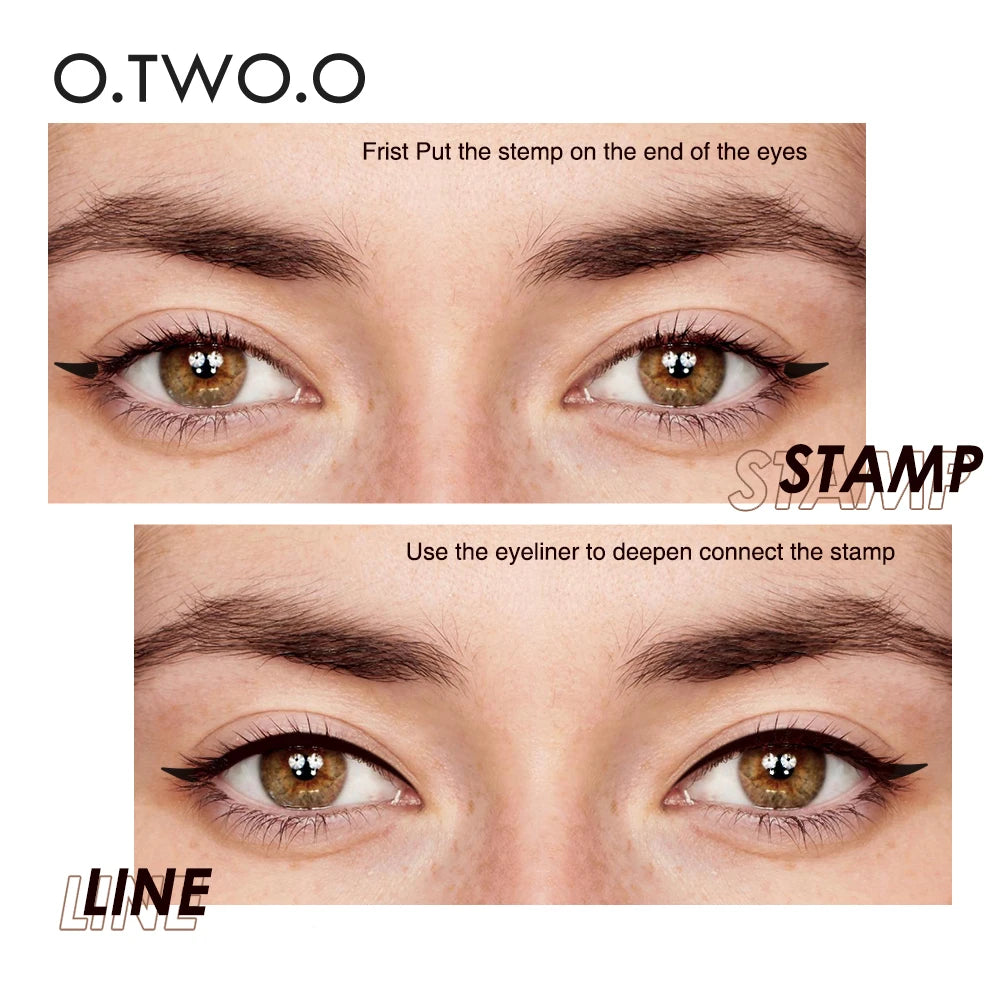 O.TWO.O Eyeliner Stamp Black Liquid Eyeliner Pen Waterproof Fast Dry – The perfect Eyeliner for you, by S.P. Beauty