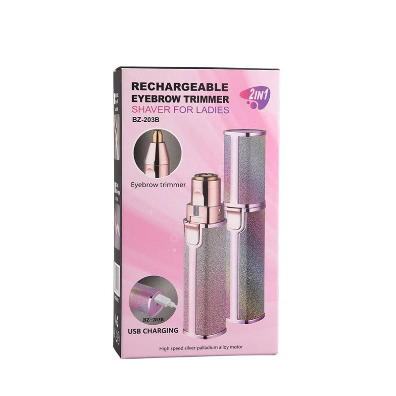 2 In 1 Electric Eyebrow Trimmer – The perfect Eyebrow Trimmer for you, by S.P. Beauty