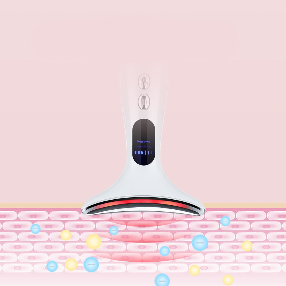 EMS Face Lifting Neck Tightening Vibrator Skin Care Red Light IPL – The perfect Massager for you, by S.P. Beauty