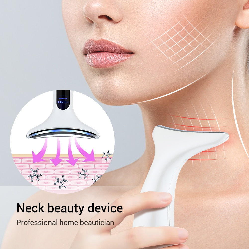 EMS Face Lifting Neck Tightening Vibrator Skin Care Red Light IPL – The perfect Massager for you, by S.P. Beauty