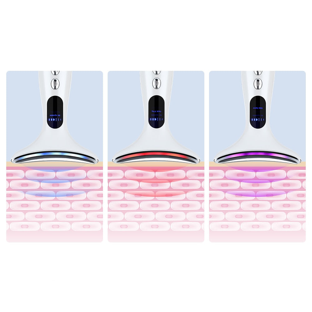 EMS Face Lifting Neck Tightening Vibrator Skin Care Red Light IPL – The perfect Massager for you, by S.P. Beauty