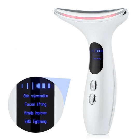EMS Face Lifting Neck Tightening Vibrator Skin Care Red Light IPL – The perfect Massager for you, by S.P. Beauty
