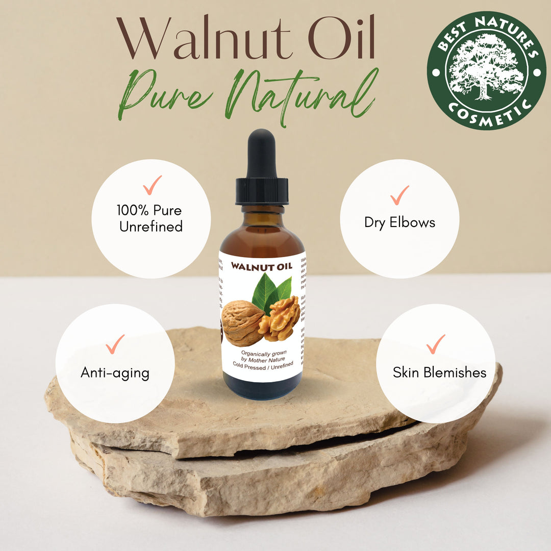 Walnut Oil Virgin (organic, cold pressed, unrefined) – The perfect Body Oil for you, by S.P. Beauty