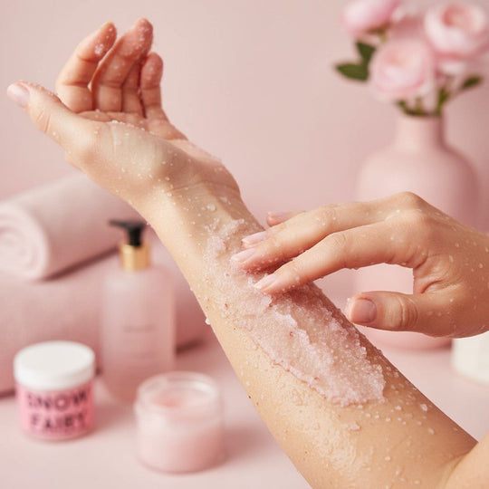 Snow Fairy Strawberry Exfoliate Body Scrub – The perfect Body Exfoliate for you, by S.P. Beauty