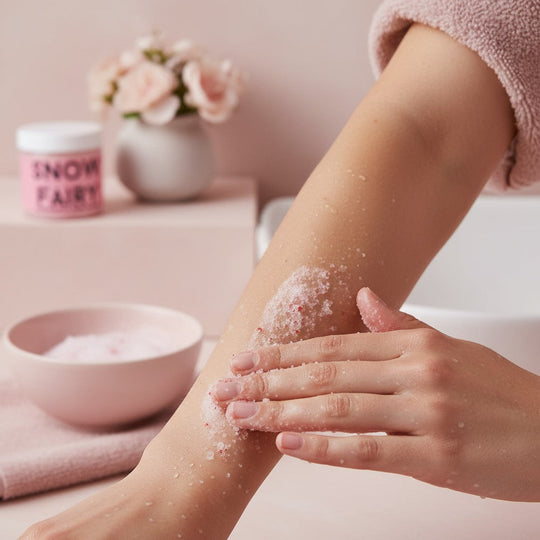 Snow Fairy Strawberry Exfoliate Body Scrub – The perfect Body Exfoliate for you, by S.P. Beauty