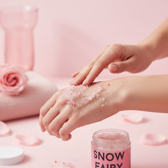 Snow Fairy Strawberry Exfoliate Body Scrub – The perfect Body Exfoliate for you, by S.P. Beauty