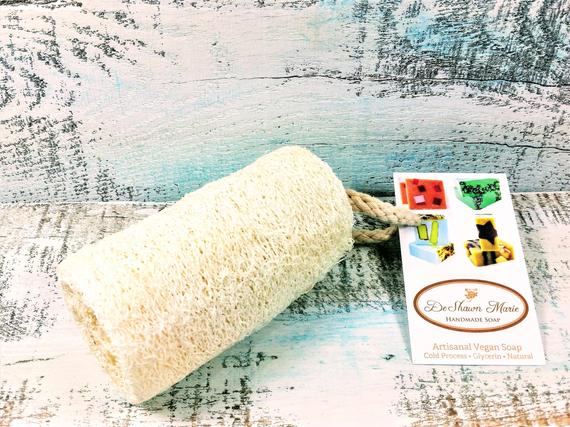 Organic Natural 4" luffa, vegan – The perfect Luffa for you, by S.P. Beauty