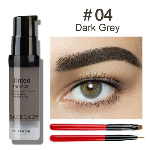 Henna Eyebrow Dye Gel Waterproof Makeup Shadow For Eye Brow Wax Long Customize 11 dark grey set – The perfect Eyebrow for you, by S.P. Beauty